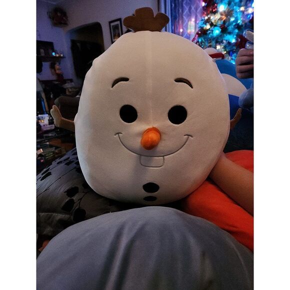 Squishmallows Disney 14-Inch Olaf Plush - Add Olaf to Your Squad, Ultrasoft Stu - Picture 8 of 8
